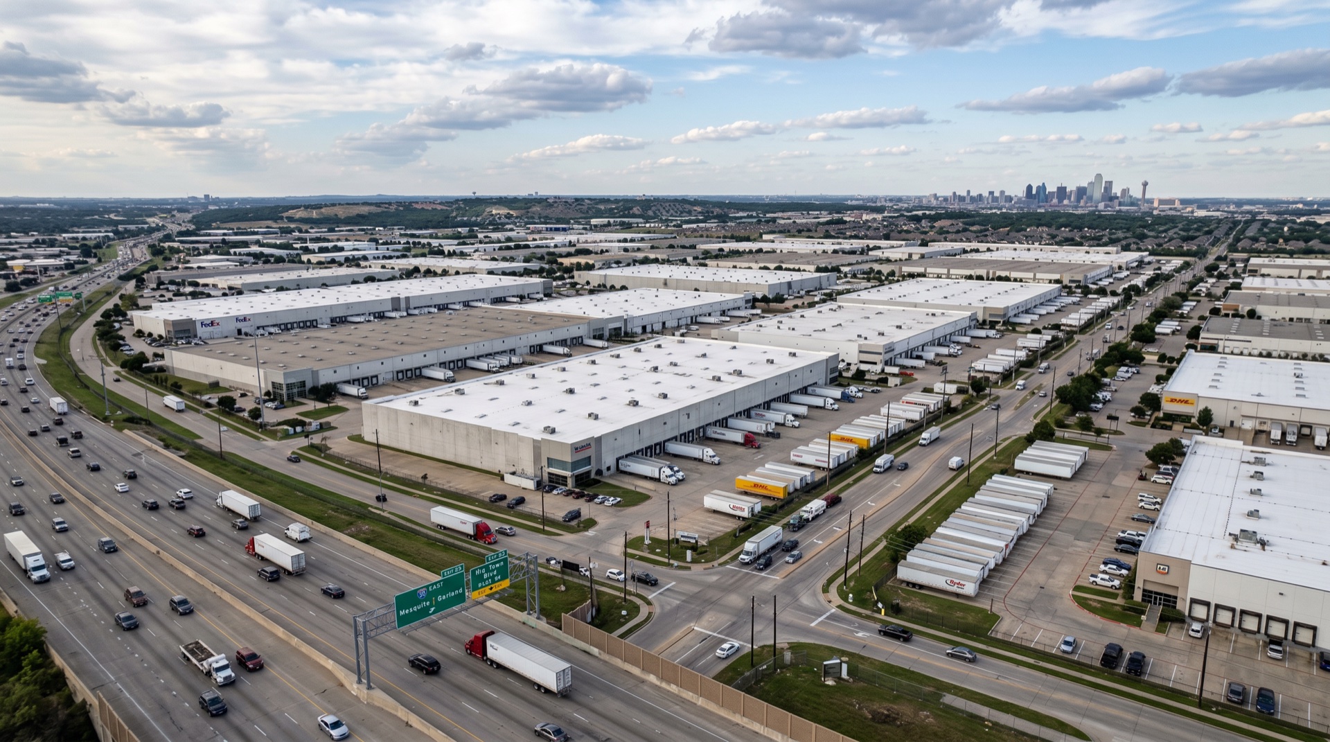 Commercial and industrial buildings in Mesquite TX